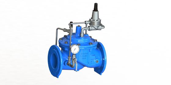 PN25 Maximum Pressure Sustaining Valve with Ductile Iron Construction for 0-80°C Applications
