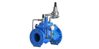 PN25 Flanged End Ductile Iron Pressure Sustaining Valve For Water Liquid