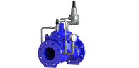 Pilot Operated Blue Pressure Sustaining Valve With Nylon Reinforcement Diaphragm