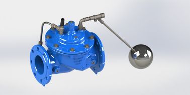 PN10 Flange Ends Float Control Valve FBE Coated Modulating Float Valve