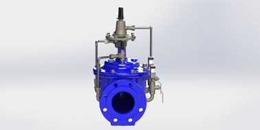 Manual Actuation SS304 Pilot Water Flow Control Valve EPDM Seal Material For Sealing