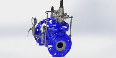 Manual Actuation SS304 Pilot Water Flow Control Valve EPDM Seal Material For Sealing