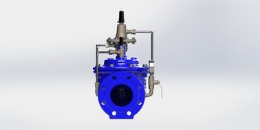 Manual Hydraulically Operated Flow Control Valve Ductile Iron Material