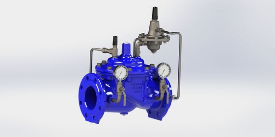 Hydraulically Operated Flow Control Valve with EN1074-5 Standard and 0-80 Degrees Fahrenheit Temperature Range