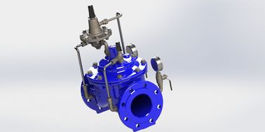 SS304 Pilot Material Full Port Flow Valve A400
