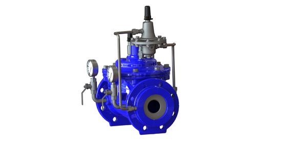 Manual Flow Control Valve with 0-80°F Temperature Range and PN10/16/25 Maximum Pressure for Full Port Applications