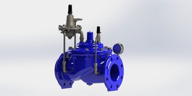 SS304 Pilot Material Full Port Flow Valve A400