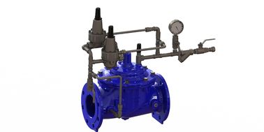 Water Systems Surge Anticipating Valve With Flange End Connection In Ral5005 Color And Easy Installation