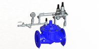 Nylon Reinforcement Diaphragm Surge Anticipating Valve Hydraulically Operated