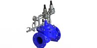 Hydraulically Operated Surge Anticipating Control Valve With SS304 Pilot