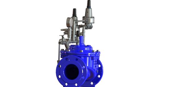 EPDM Rubber Coated Ductile Iron Surge Anticipating Valve with Surge Anticipation Function for Water Systems
