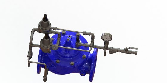 EPDM Rubber Coated Ductile Iron Surge Anticipating Valve with Surge Anticipation Function for Water Systems