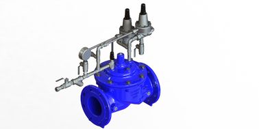 EPDM Rubber Flange End Connection Surge Anticipating Control Valve For Water Treatment
