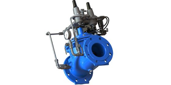 Durable Ductile Iron Water Control Valve with EPDM Body Seat and SS304 Pilot for Precise Pressure Flow Control