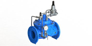 Ductile Iron Clean Water Pressure Relief And Sustaining Valve With SS304 Pilot