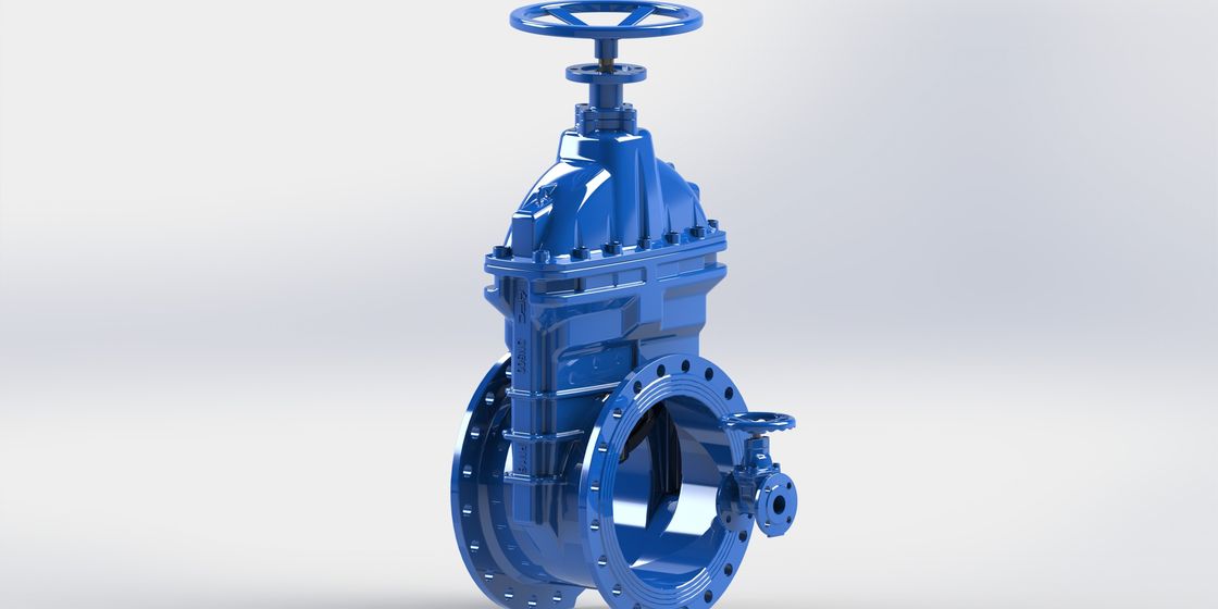 Soft Seated Rubber Water Gate Valve With NBR O Ring Drinking Water Approved