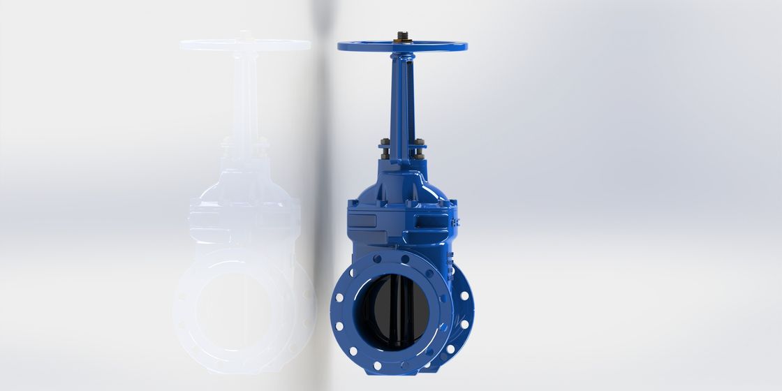 PN16 Pressure Rating Flanged Connection Corrosion Resistant Water Gate Valve for Industrial Pipeline Control