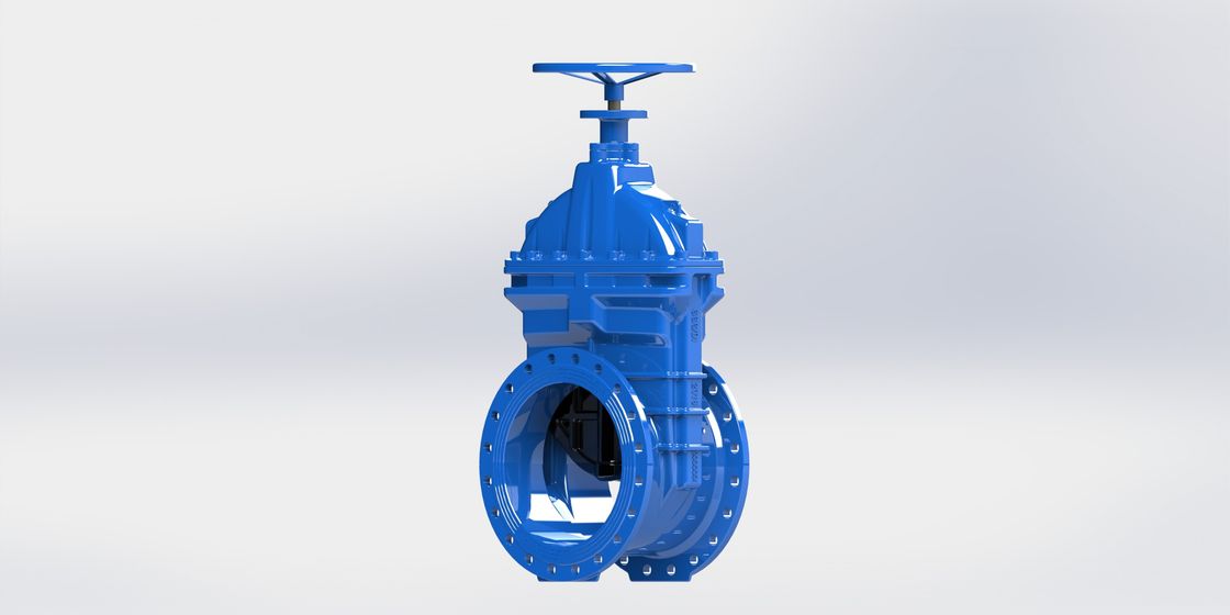 Corrosion Resistant Non Rising Stem Valve Ductile Iron Wras Approved With Hand Wheel