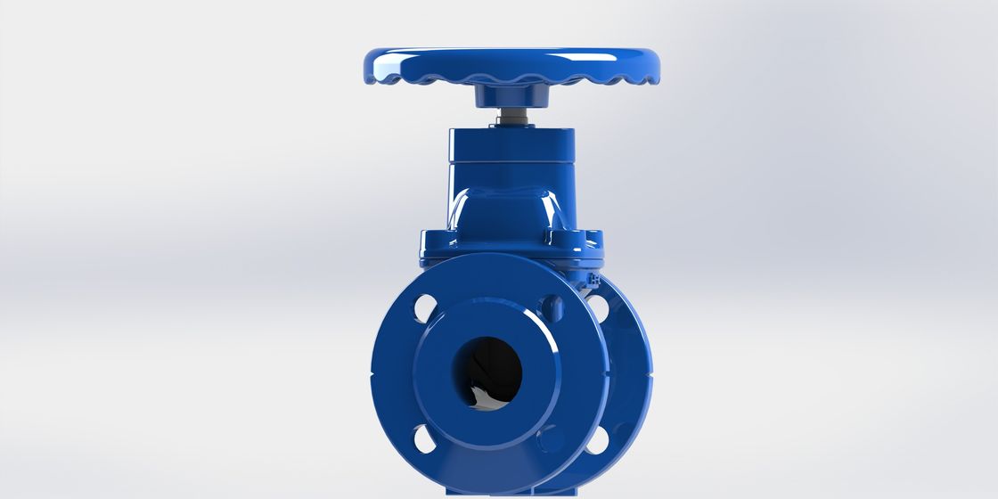 Ductile Iron Gate Valve Resilient Seated Rising Or No Rising Stem