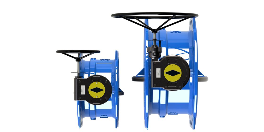 Double Eccentric Butterfly Valve with 0-2.5MPa Pressure Range Ductile Iron Body and Manual Operation for Industrial Use