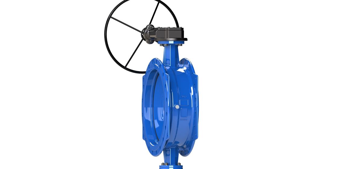 Double Eccentric Butterfly Valve 1-72 Inch ANSI Standard with Ductile Iron Body for Robust Water Pipeline Systems
