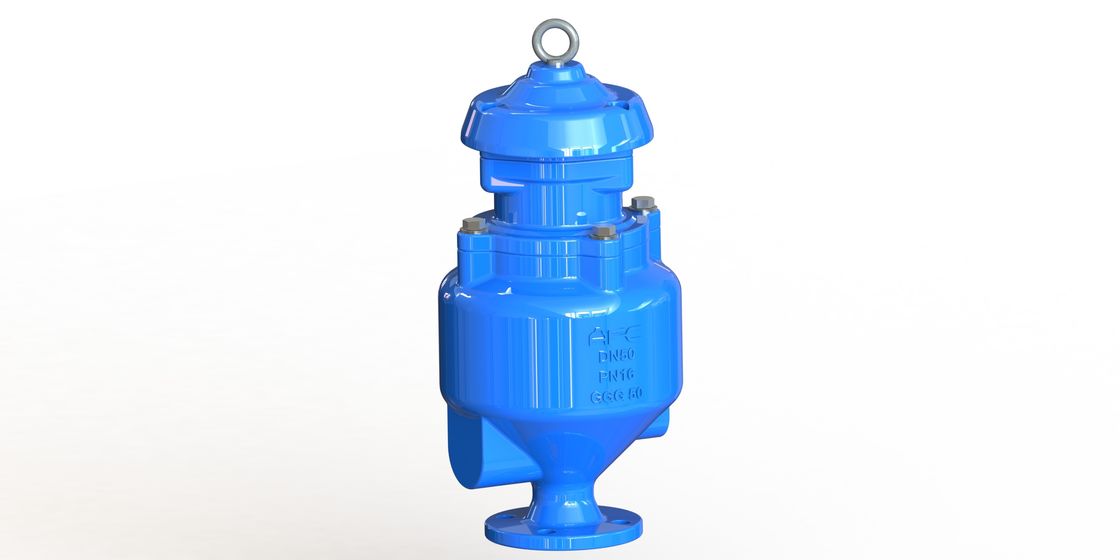 Ductile Iron Sewage Air Release Valve with Flange/Thread Connection for DN50-DN200 Sewage Systems