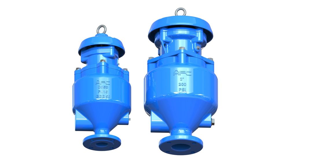 Ductile Iron Sewage Air Release Valve with High Temperature Resistance ≤80℃ and Anti-Corrosion for Wastewater Systems