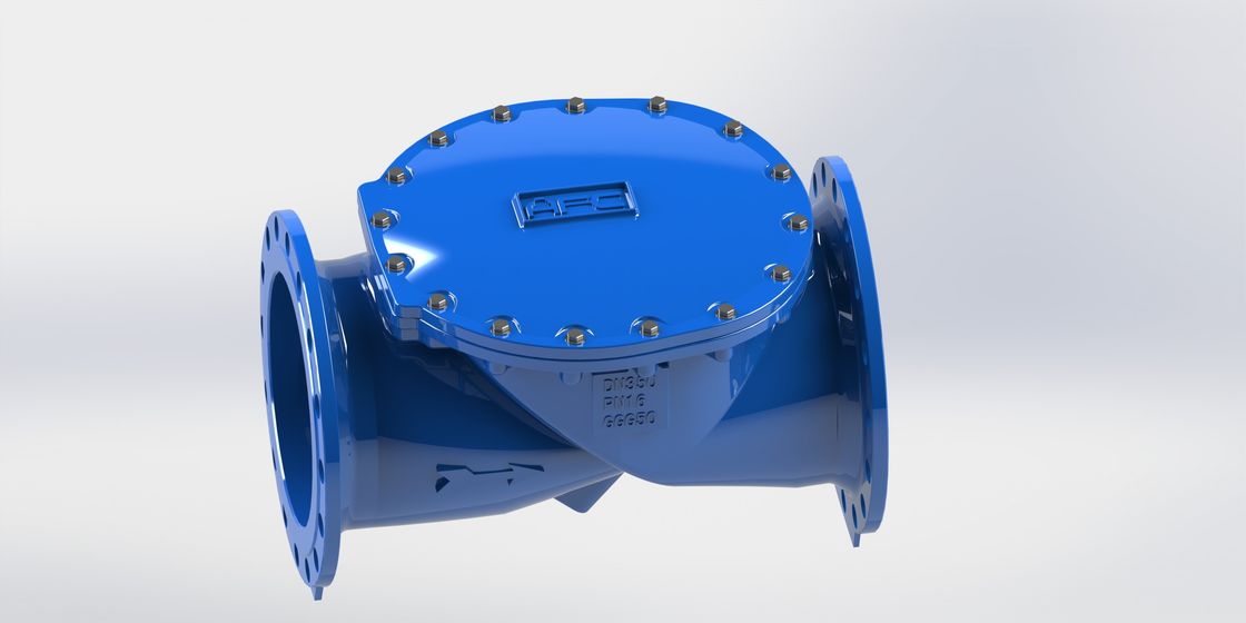 PN10 Pressure Rating Swing Flex Check Valve With EPDM Seal Material For Water