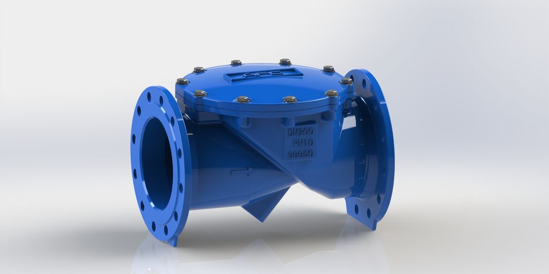 EN12266 Approved Swing Flex Check Valve with EPDM Seal Material and Flange PN10,PN16 for Water Applications