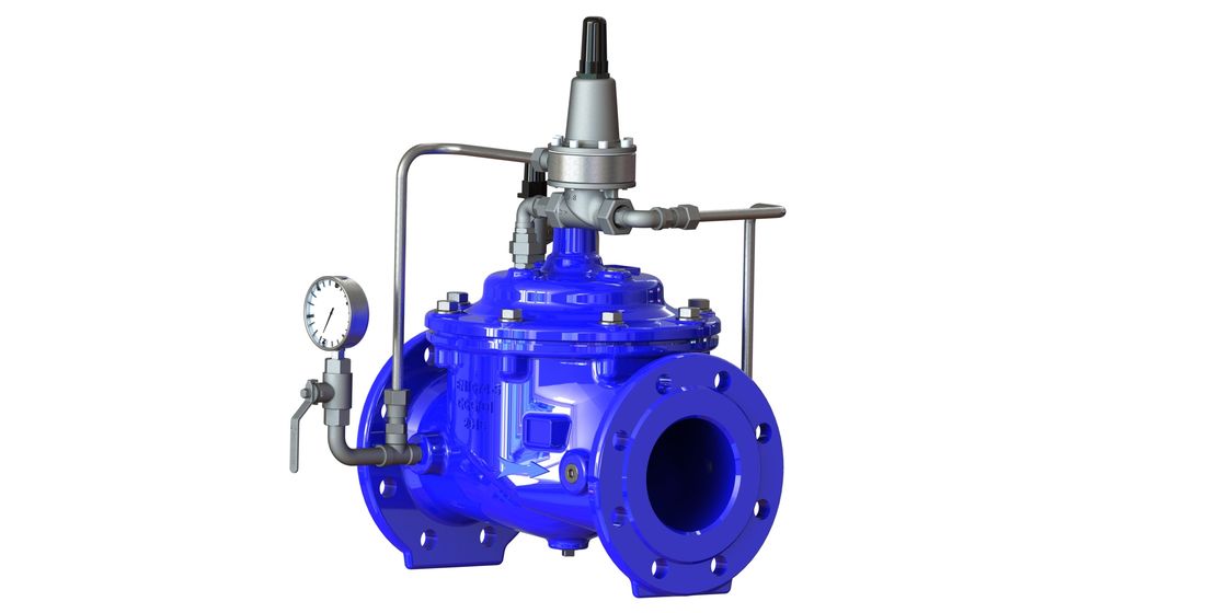 Ductile Iron Pressure Sustaining Valve with PN25 Maximum Pressure and 2-40 Inch Size Range