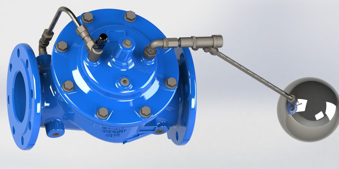 Flange End Connection Float Control Valve Made Of GGG50 Materials And Stainless Steel 304 For High Performance