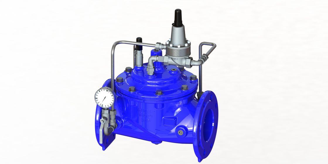 Diaphragm Operated Water Control Valve , Pressure Sustaining Valve For Water Application