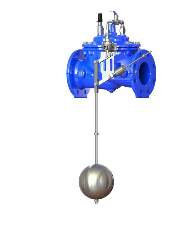 Durable Ductile Iron Water Control Valve with EPDM Rubber and P500 Pilot for Precise Pressure Management