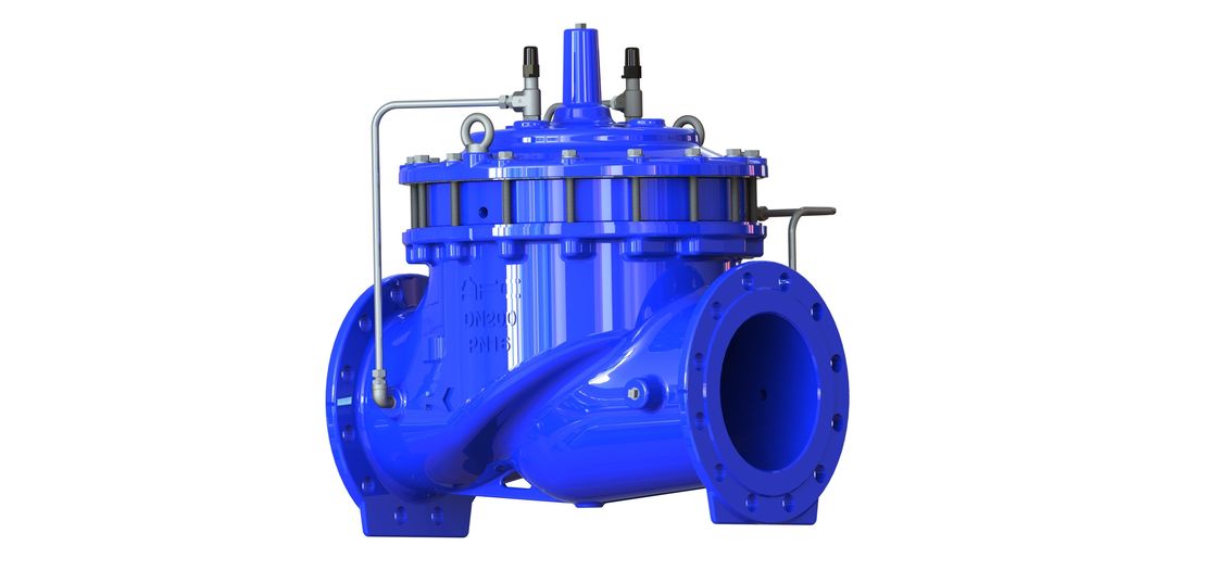 SS304 Internal Parts Water Control Valve with EPDM Body Seat and P500 Pilot for Clean Water Flow