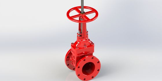 UL FM Approved Fire Fighting Gate Valve with Ductile Iron Construction and EPDM Seal for Enhanced Safety