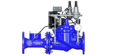 Pilot Material SS304 Blue RAL 5005 NSF61 Water Control Valve Made Of Ductile Iron For Water Conservation And Management
